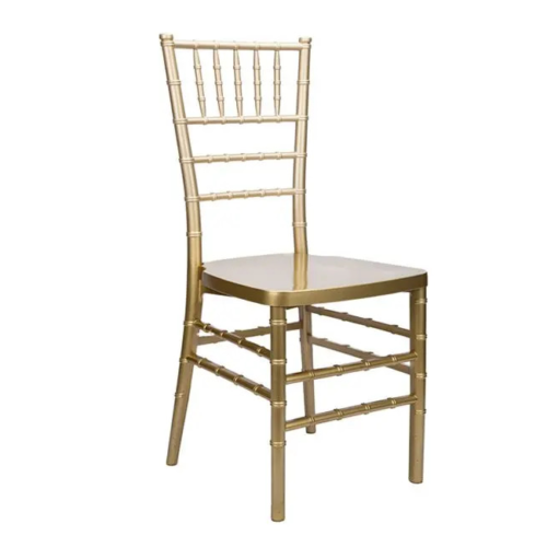 Resin gold chiavari chair